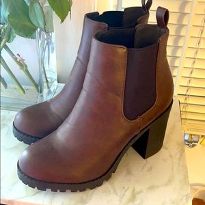 Brown Leather Boots